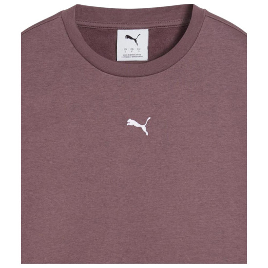 Puma Γυναικείο φούτερ Essentials Puma Logo Oversized Crew